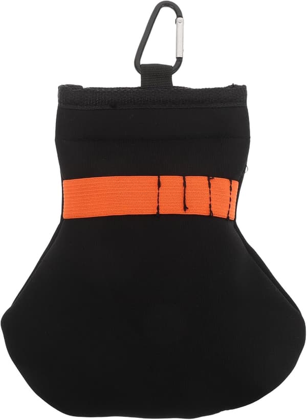 Golf Tee Förvaringslåda Påse Dragsko för Golfboll Nyckelring Organizer Hållare