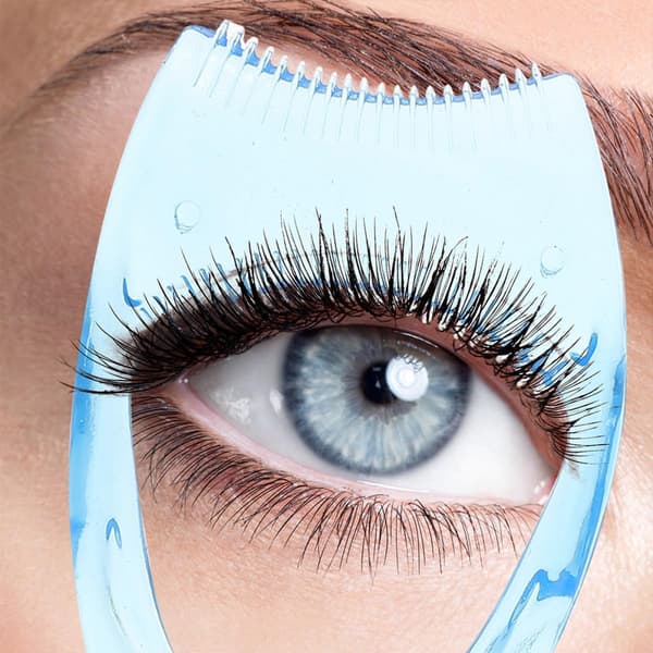 Øjenvippeassistent og Eyeliner Stencil 12 stk. sæt med Mascara Shield Applikator Guide