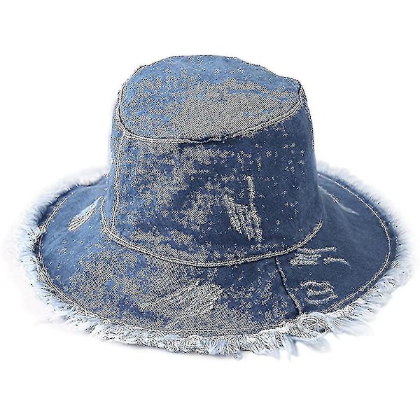 Damernas Solhattar Packbara Bomulls Bucket Hat Solskyddshättor Strandfiskarehatt För Strand