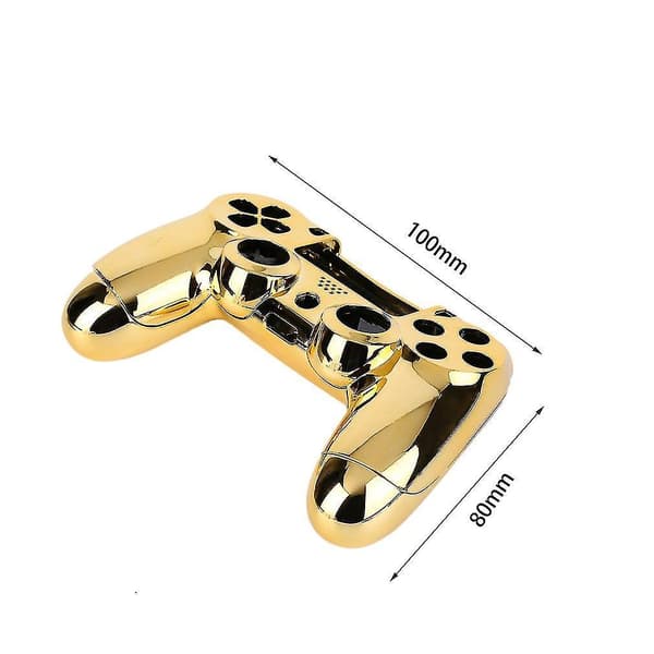 Full Housing Shell Case Knappsett for PS4-kontroller