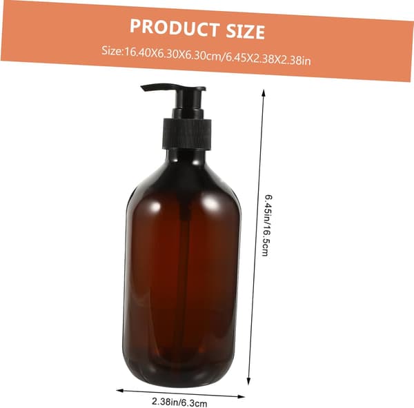 3 st 300 ml påfyllningsbara pumpflaskor, multifunktionella lotion- och schampodispenserflaskor för förvaring av handtvål i hemmet och badrummet