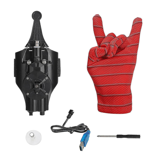 Spindel-Peter Handske Web Shooter Dart Blaster Launcher Leksaker Spindelkostym