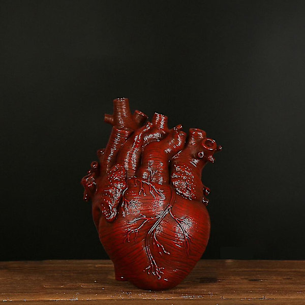 Nordisk Stil Vase Harpiks Kunst Desktop Plantepot Til Stue Dekoration-d