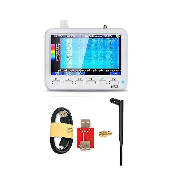 -127-at DIY Spektrum Analysator RF Spektrometer 240m-2.9g WiFi Walkie-talkie RFID Strålingsmonitor - yuhao