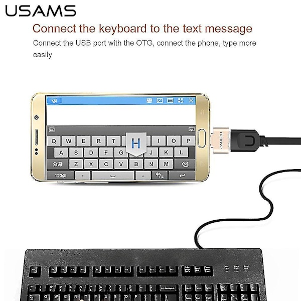 Us-sj009 Pieni Micro USB - USB-sovitin 2.0 Puhelimelle