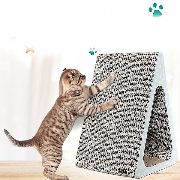 2x Kattegræs Kattekløser Kitten Scratch Pad Scraper Kitten Kattekløser Dyretilbehør Bold Legetøj