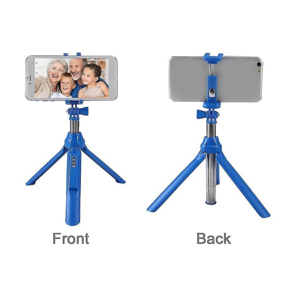 Mini-jalusta 3-in-1 monopodi Bluetooth-selfie-tikku
