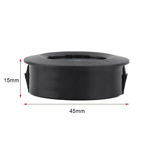 Rund Mini Digital Cigar Humidor Hygrometer Termometer