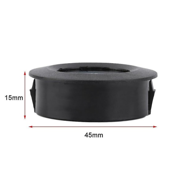 Rund Mini Digital Sigar Humidor Hygrometer Termometer