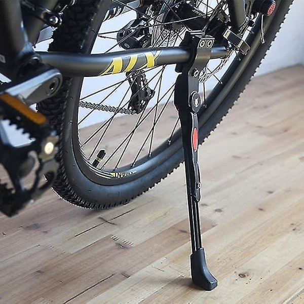 1 Mountainbike aluminiumstöd fotstöd fäste Parkeringsställ Stativ Bilstege Cykel Enkelstöd aluminiumstöd