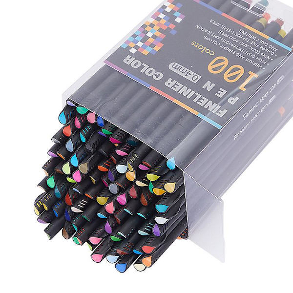 Gelpennor Set med Glitter Gelpen Färger Påfyllningar för Vuxna Färgboksdagböcker Ritning Klotter Konstmarkörer för Skola 36 colours