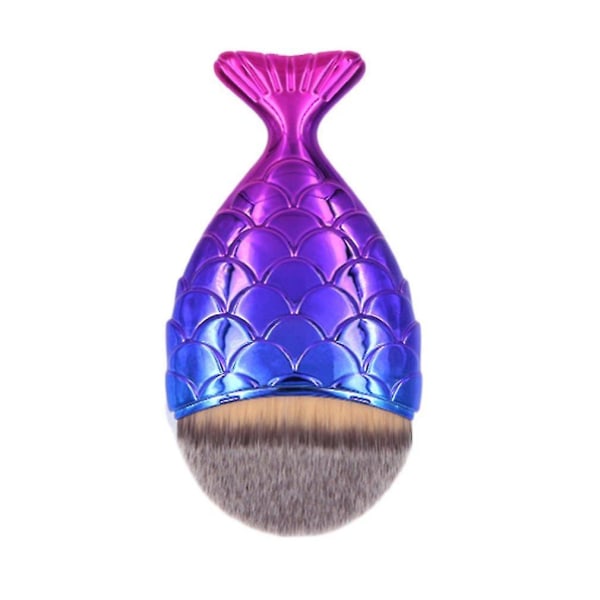 Mermaid Foundation Makeup Brush Powder Blush Cosmetic