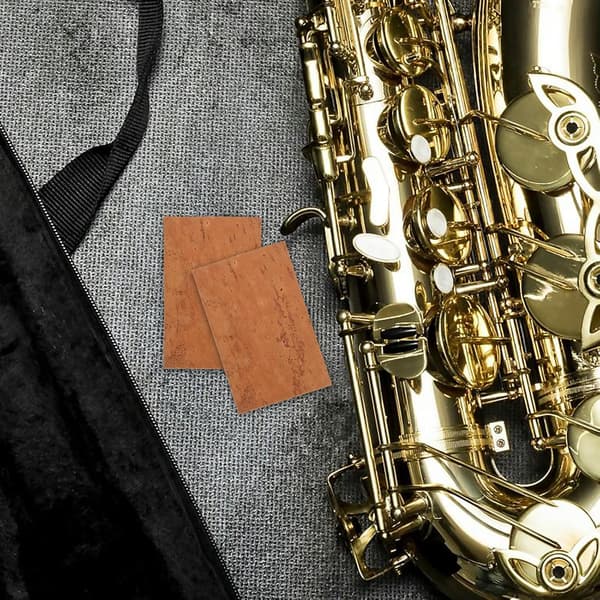 Saxofonmunstycke Korkark 2st för Ljudförbättring Robust Korkmaterial