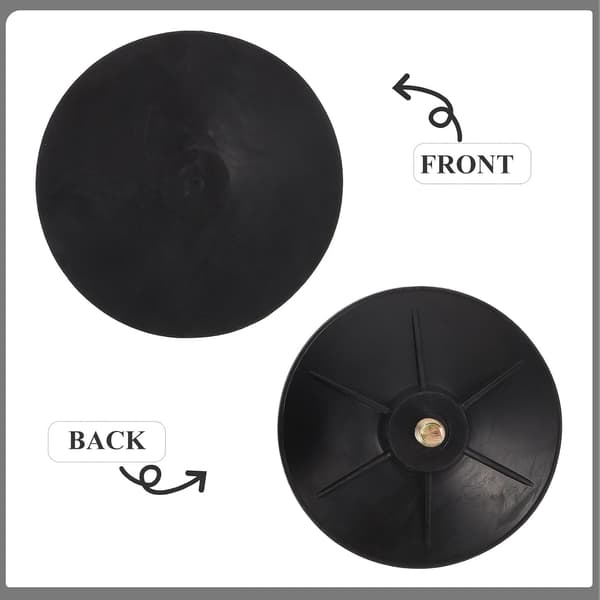 6 st boxningssäck sugkoppsbas med skruvar 8,5 cm diameter tunga säckstativ ersättningsfästen