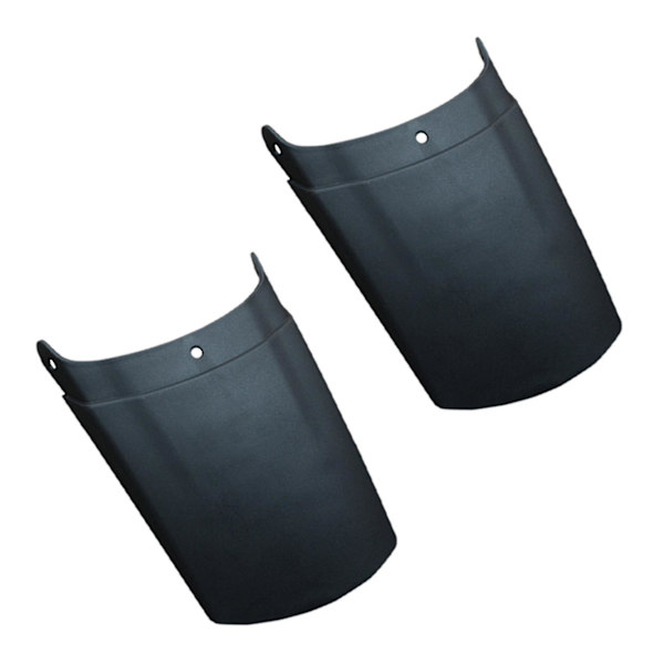2 kpl Yhteensopiva Nmax155 Moottoripyörän Etulokka Mudguard Extension Splash Guard Abs Mudflap Musta
