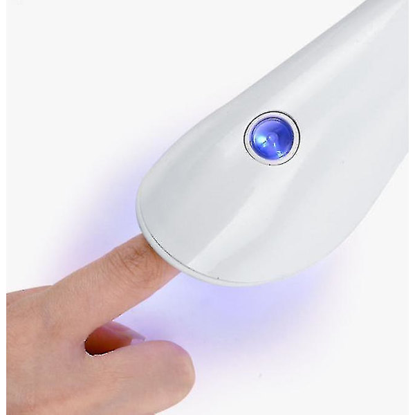 LED Håndholdt Fototerapi Lampe, Genopladelig Lampe, Hurtig Tørring Neglelim