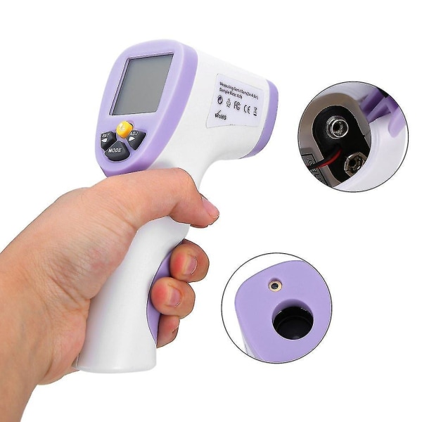 Digital Infrarød Body Pande Baby Temp Termometer Ht-820d