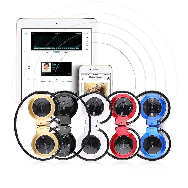 Mini Sport trådløs Bluetooth håndfri hovedtelefon MP3