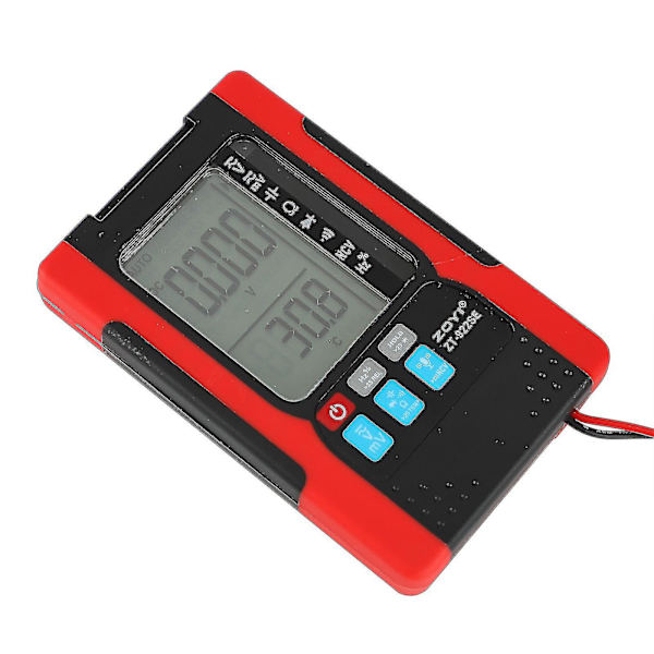 Digital Multimeter Testklämma Multifunktionell Ficklampa PC Hållbar Professionell Tryckmätare