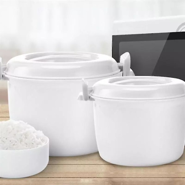 Mikrobølgeovn Ris Cooker Multifunksjonell Liten Lunsjboks Mikrobølgeovn Cooker Kokeredskaper For Mikrobølgeovn O