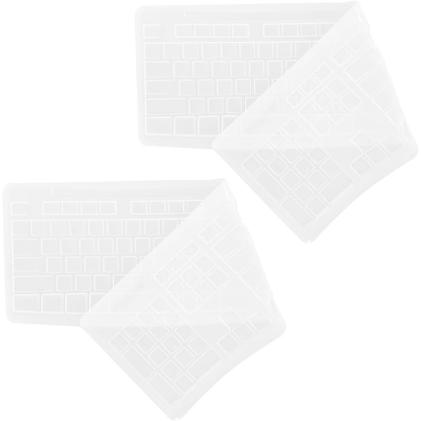 Mk270 Tangentskydd 2-pack Tangentbordsfilm Vattentät Dammtät Bekväm Touch Silikonmaterial