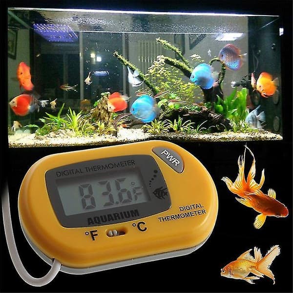 LCD Digital Akvarietermometer Vand Terrarium
