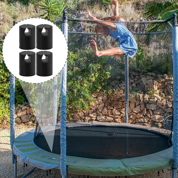 6 st robusta plastskydd för trampolinstänger, ersättningstillbehör för trampolinstänger