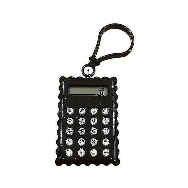 Miniräknare Fickformat Student Mini Elektronisk Räknare Keksform Skola Kontorsmaterial Miniräknare-niubi