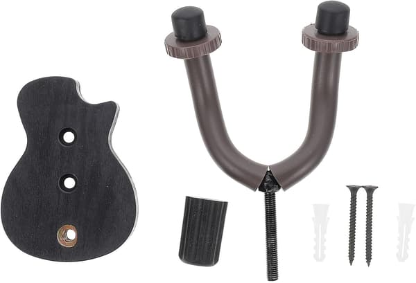 Utrymmesbesparande gitarrhängare väggfäste för musikinstrument och gitarrer
