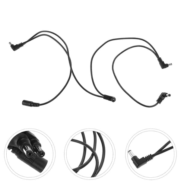 Gitarpedal patchkabel for elektronisk utstyr og gitareffekter med PVC- og kobbermateriale