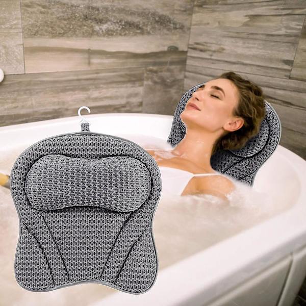 Bekväm Spa Badkudde Kudde Vattentät 4d Mesh