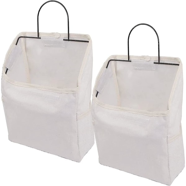Vegghengende Organi Er Bag, 2 Pack Closet Hengende Oppbevaring For Pocke