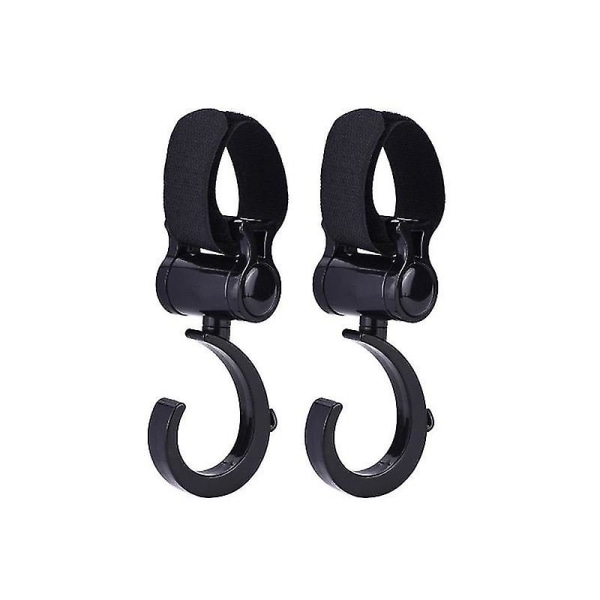 Barnvagnskrok 360 Graders Rotation (2-pack)