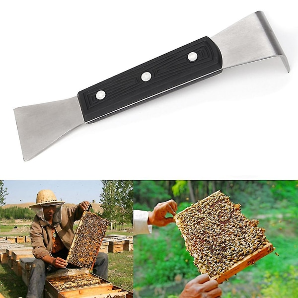 Ammattimainen mehiläishoidon ruostumattomasta teräksestä valmistettu kaavintyökalu mehiläishoitajalle Uusi