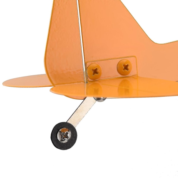 Outdoor Metal Airplane Weathervane Wind Spinner -ilmaisin