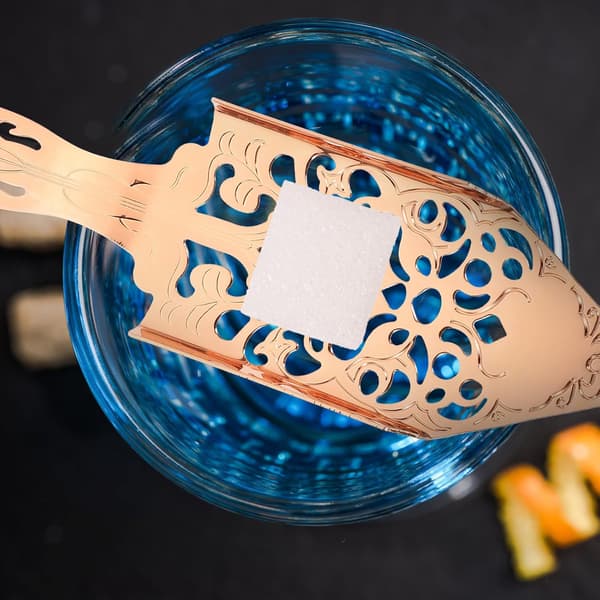 Absintheske til bar Delikat absintdrypper Rustfrit stål hult design passer
