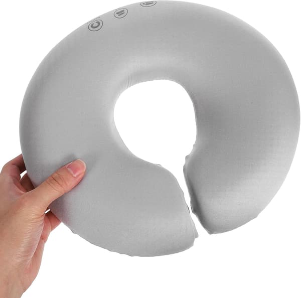 U-formad ansiktskudde för massagebänk med ergonomiskt nackstöd, svamp- och bomullsmaterial