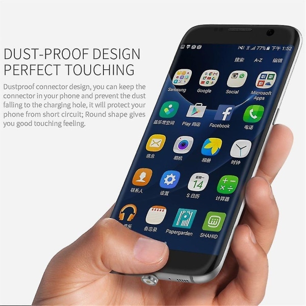 Wsken TypeC Magnetisk Anti-Snuing Kabel Android