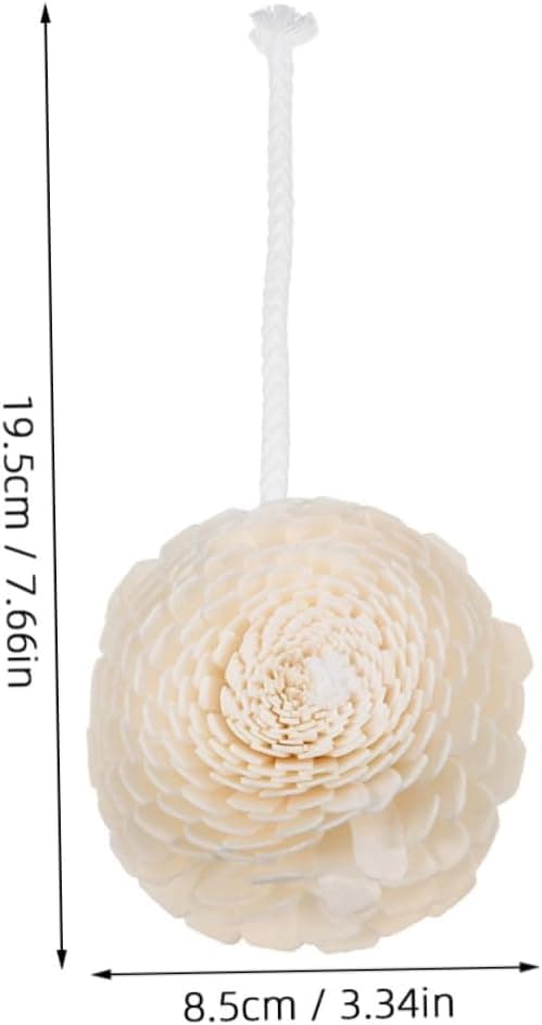 3 stk. blomsterdiffuser-erstatningshoder med bomullstau, realistisk kunstig blomsterdesign