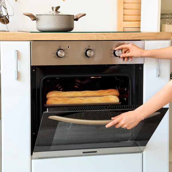 2 riller bølgebrødpind bageplade kulstofstål bageform non-stick til hjemmet