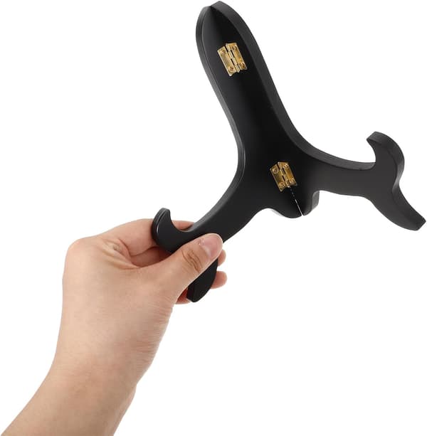Fotoholder Billedramme Bogstativ Slankt Moderne Sort Plast Multifunktionelt Design Nem Installation