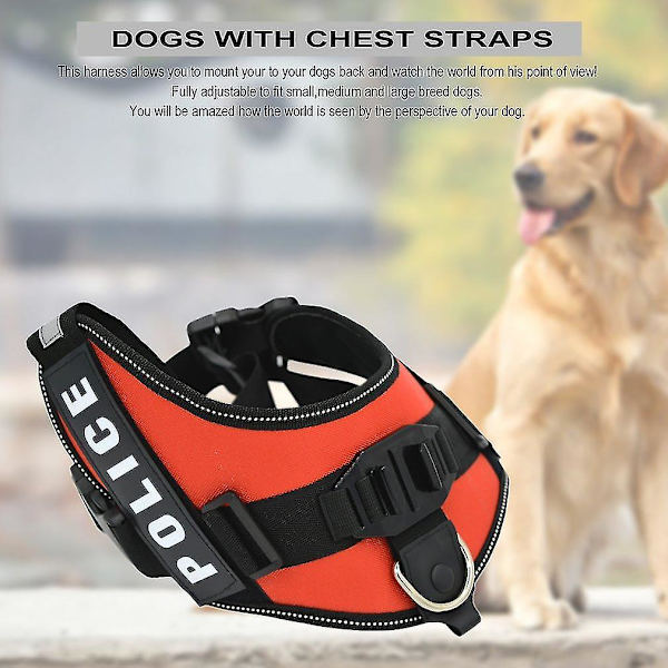 Justerbar Hund Hent Sele Rem Stativ Sport DV Kamera