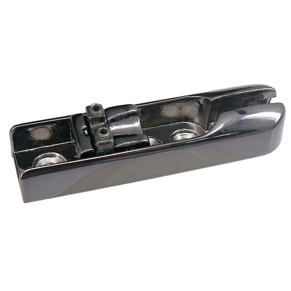 1 Sæt med 6 stk. Enkeltbro Saddel Tailpiece, Sort