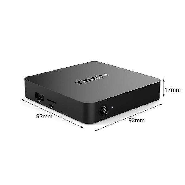 T95n Smart TV-boks Android S905 Quad Core Wifi 1 GB 8 GB 4K Afspiller