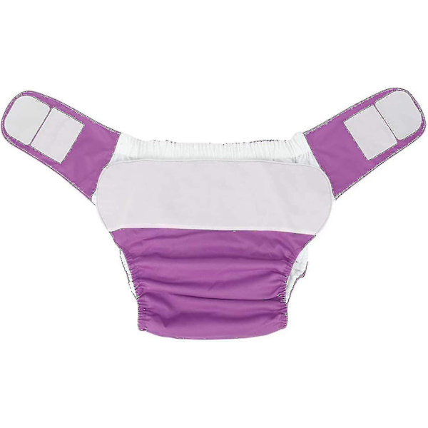 Voksen Bleier Voksen Svømmebleier Vanntette Vaskbare Gjenbrukbare Voksen Bleier Lommebleier Voksen Bleier (Bleie Kaffe Farge) Diaper Coffee Color