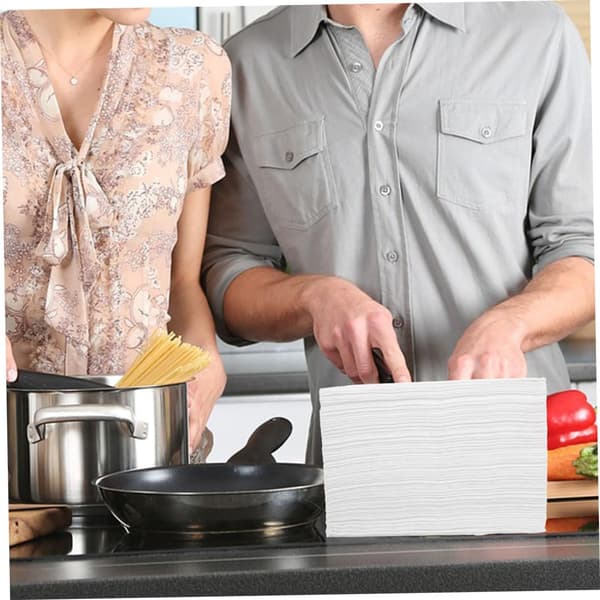 2-pack sterila handdukar engångspappershanddukar för kök restaurang badrum