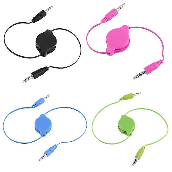 3,5 mm Han-Han Aux Tilbagekørsel Stereo Lydkabel