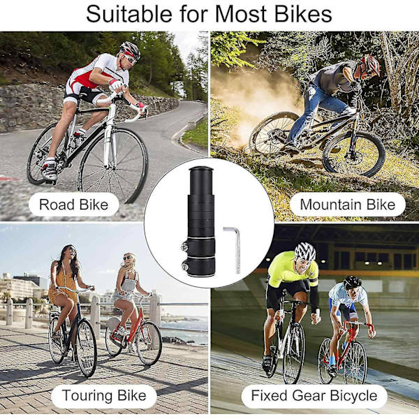 Cykel Alu Alloy Justerbar Styrstang Gaffel Hovedrør