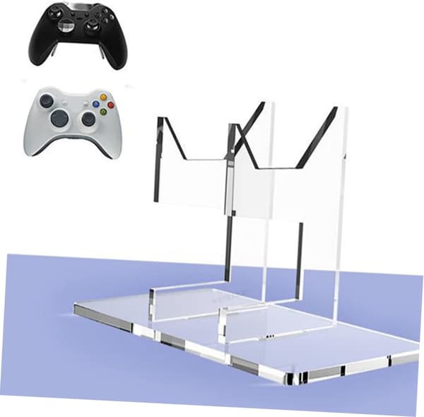 Akryl Game Controller Stand Controller Holder Organizer til Gaming Tilbehør