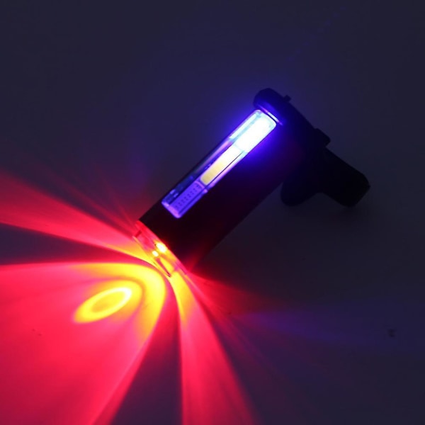 Høy Lysstyrke LED Sykkel Baklys USB Lading Lys